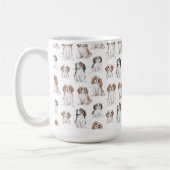 Cavalier King Charles Spaniel Keramik Tasse (Links)