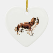 Cavalier King Charles Spaniel Keramikornament (Vorne)