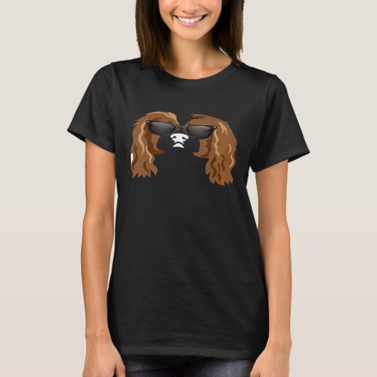 Cavalier King Charles Spaniel Kostume Funny Dog T-Shirt (Vorderseite)