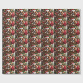 Cavalier King Charles Spaniel Kuschelkorb Geschenkpapier (Flach)