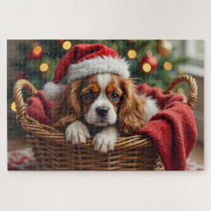 Cavalier King Charles Spaniel Kuschelkorb Puzzle