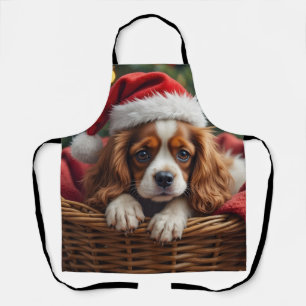 Cavalier King Charles Spaniel Kuschelkorb Schürze