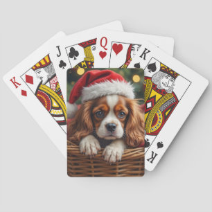 Cavalier King Charles Spaniel Kuschelkorb Spielkarten