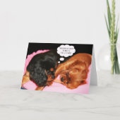 Cavalier King Charles Spaniel Lass uns teilen Karte (Vorderseite)
