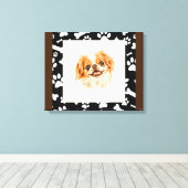Cavalier King Charles Spaniel Leinwand Wall Art (Insitu (Holzboden))