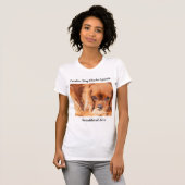 Cavalier King Charles Spaniel Liebe T-Shirt (Vorne ganz)
