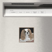 Cavalier King Charles Spaniel Magnet - "Bella" (In Situ (Geschirrspüler))