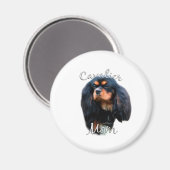 Cavalier King Charles Spaniel Mama 2 Magnet (Vorderseite/Rückseite)