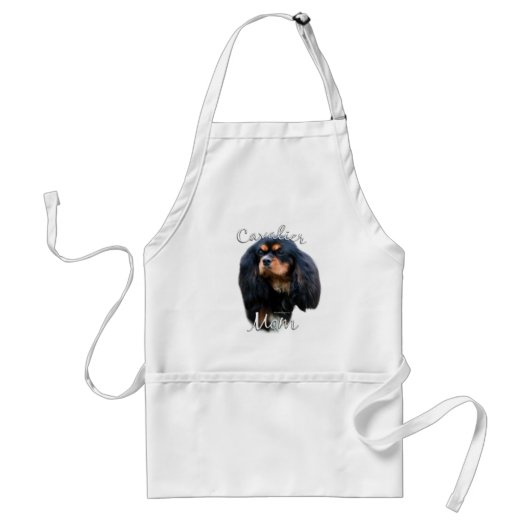 Cavalier King Charles Spaniel Mama 2 Schürze (Vorne)