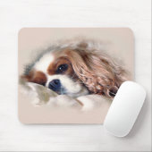 Cavalier King Charles Spaniel Mousepad (Mit Mouse)
