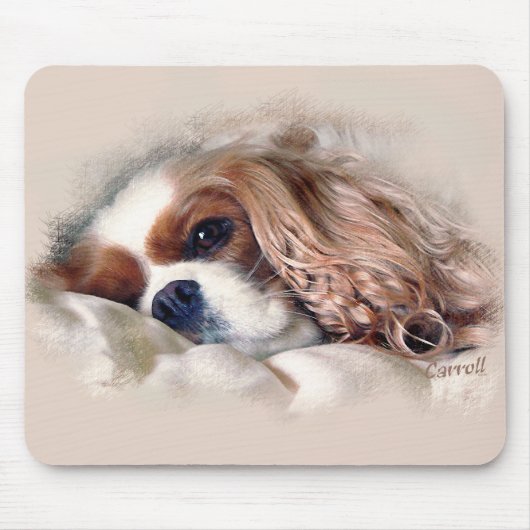 Cavalier King Charles Spaniel Mousepad (Vorne)