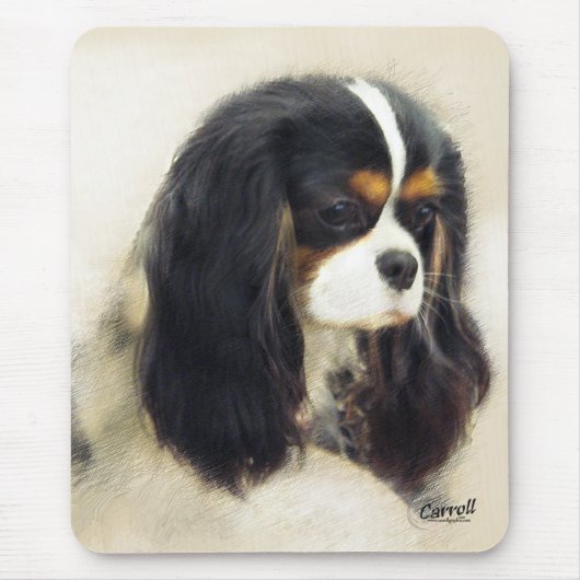 Cavalier King Charles Spaniel Mousepad (Vorne)
