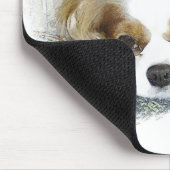 Cavalier King Charles Spaniel Mousepad (Ecke)