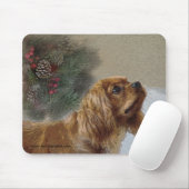 Cavalier King Charles Spaniel Mousepad (Mit Mouse)