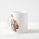 Cavalier King Charles Spaniel Mug Kaffeetasse (Vorderseite Links)