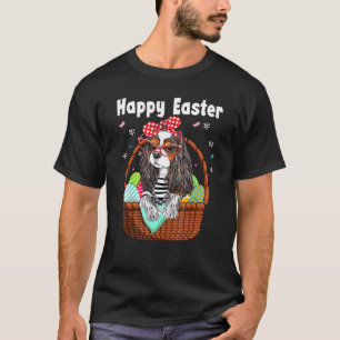 Cavalier King Charles Spaniel Niedlich Happy Easte T-Shirt