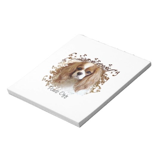 Cavalier King Charles Spaniel Notizblock (Rotiert)