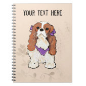 Cavalier King Charles Spaniel Notizblock (Vorderseite)