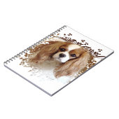 Cavalier King Charles Spaniel Notizblock (Linke Seite)