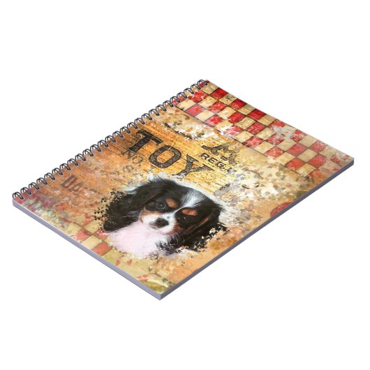 Cavalier King Charles Spaniel Notizblock (Linke Seite)