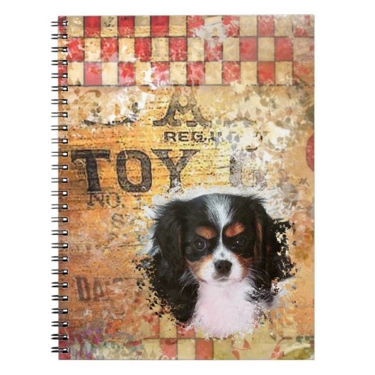 Cavalier King Charles Spaniel Notizblock (Vorderseite)