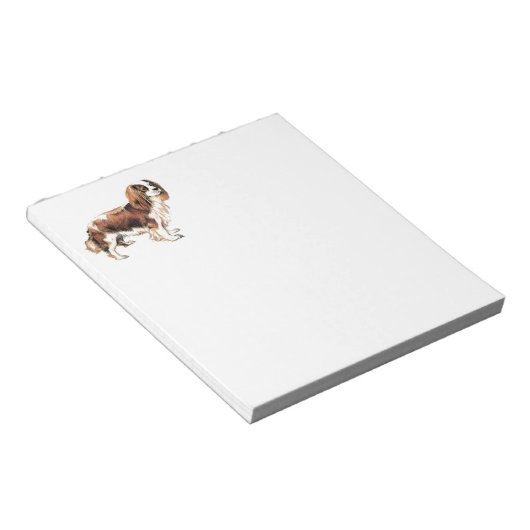Cavalier King Charles Spaniel Notizblock (angewinkelt)