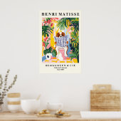 Cavalier King Charles Spaniel on Toilet Print Poster (Küche)