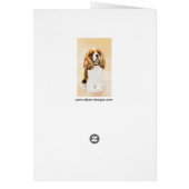 Cavalier King Charles Spaniel Original Malerei (Hinten)