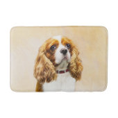 Cavalier King Charles Spaniel Original Malerei Badematte (Vorderseite)