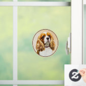 Cavalier King Charles Spaniel Original Malerei Fensteraufkleber (Zuhause)