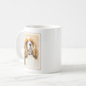 Cavalier King Charles Spaniel Original Malerei Kaffeetasse (Vorderseite Links)