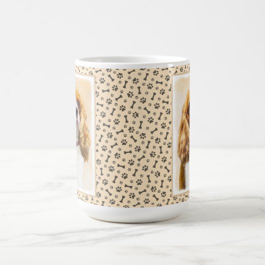 Cavalier King Charles Spaniel Original Malerei Kaffeetasse (Mittel)