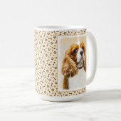 Cavalier King Charles Spaniel Original Malerei Kaffeetasse (VorderseiteRechts)
