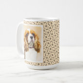 Cavalier King Charles Spaniel Original Malerei Kaffeetasse (Vorderseite Links)