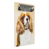 Cavalier King Charles Spaniel Original Malerei Mini Klemmbrett (Schrägansicht)