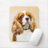 Cavalier King Charles Spaniel Original Malerei Mousepad (Mit Mouse)