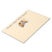 Cavalier King Charles Spaniel Original Malerei Notizblock (angewinkelt)