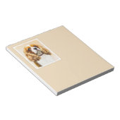 Cavalier King Charles Spaniel Original Malerei Notizblock (angewinkelt)