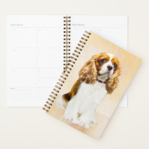 Cavalier King Charles Spaniel Original Malerei Planer