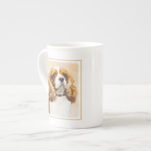Cavalier King Charles Spaniel Original Malerei Porzellantasse