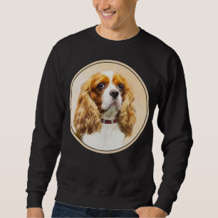 Cavalier King Charles Spaniel Original Malerei Sweatshirt