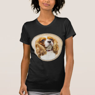 Cavalier King Charles Spaniel Original Malerei T-Shirt