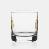 Cavalier King Charles Spaniel Original Malerei Whiskyglas (Links)