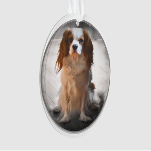 Cavalier King Charles Spaniel Ornament (Vorderseite)