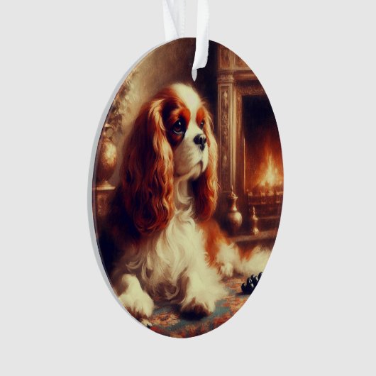 Cavalier King Charles Spaniel Ornament (Vorderseite)