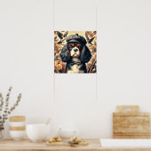 Cavalier King Charles Spaniel Painting Poster (Küche)