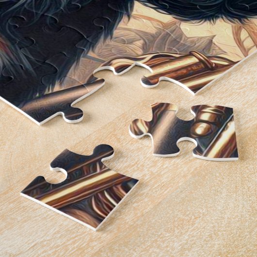 Cavalier King Charles Spaniel Painting Puzzle (Seite)