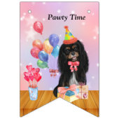 Cavalier King Charles Spaniel Party Banner (Dritte Fahne)