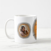 Cavalier King Charles Spaniel Pastel Orange Custom Kaffeetasse (Links)