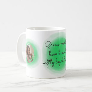 Cavalier King Charles Spaniel Pastellgrün Maßgesch Kaffeetasse